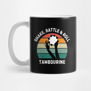 Shake, Rattle & Roll Tambourine - tambourine player Mug